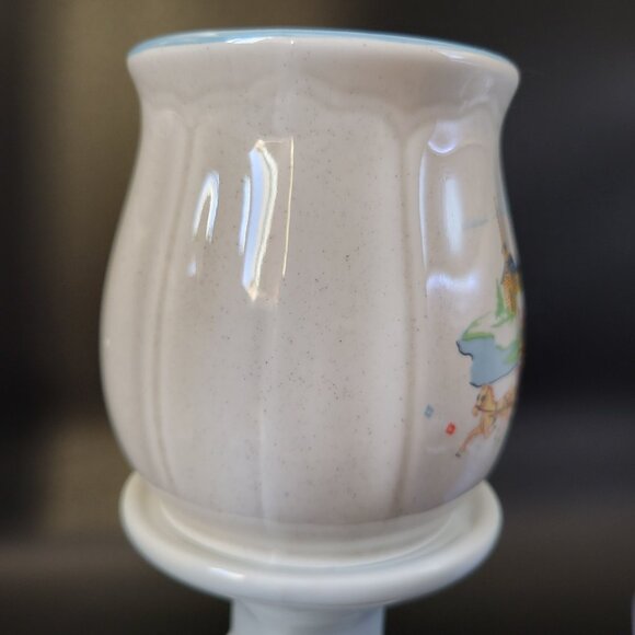 2 Vintage Jamestown China Country Home Stoneware Mugs Homestead Scene Japan - Picture 8 of 16